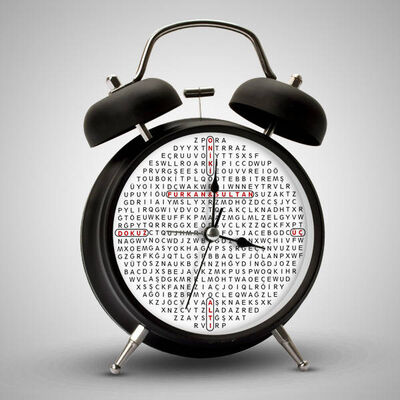 Kişiye Özel Kelime Oyunu Alarm Saat - 1