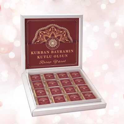 Kişiye Özel Kurban Bayramı Çikolata Kutusu - 1