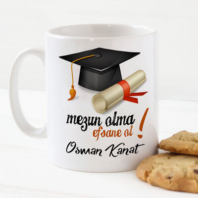 Kişiye Özel Mezuniyet Kahve Kupası - 1