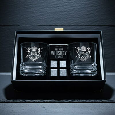 Kişiye Özel München Platinum Storm Viski Seti - 3