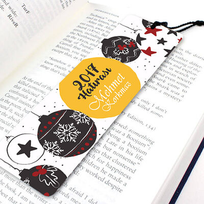 Kişiye Özel Mutlu Seneler Kitap Ayracı - 1