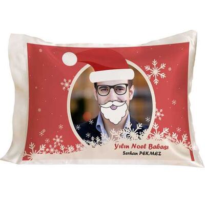 Kişiye Özel Noel Baba Yılbaşı Yastığı - 1
