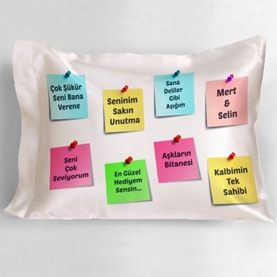 Kişiye Özel Notlu Yastık - 1