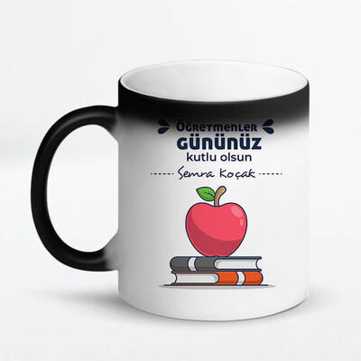 Kişiye Özel Öğretmenim Kupa Bardak - 3