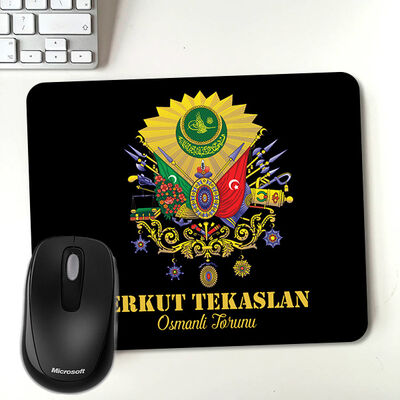Kişiye Özel Osmanlı Armalı Mousepad - 1