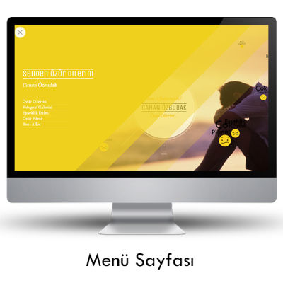 Kişiye Özel Özür Dilerim Web Sitesi - 2