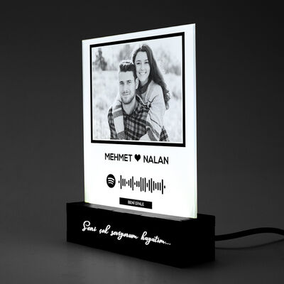 Kişiye Özel Ses İzi Led Işıklı Dekor - 1