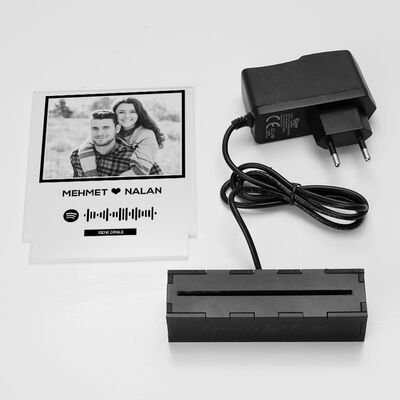 Kişiye Özel Ses İzi Led Işıklı Dekor - 3