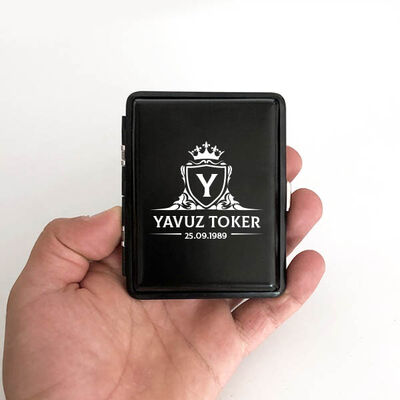 Kişiye Özel Şık Çakmak ve Sigara Tabakası - 4