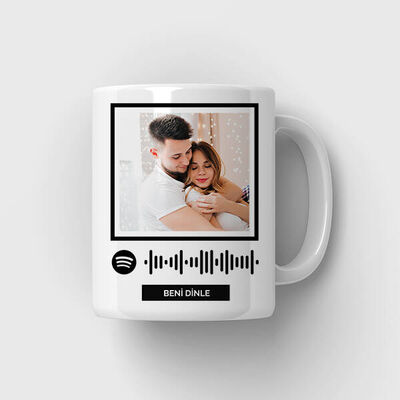 Kişiye Özel Spotify Ses İzi Bardak - 1
