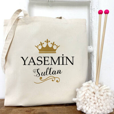 Kişiye Özel Sultanlara Yakışır Bez Çanta - 1
