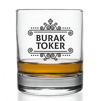 Kişiye Özel Viski Bardağı Orijinal Kutusunda - 2