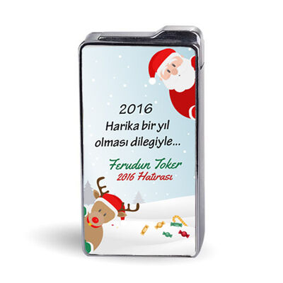 Kişiye Özel Yılbaşı Temalı Çakmak - 1