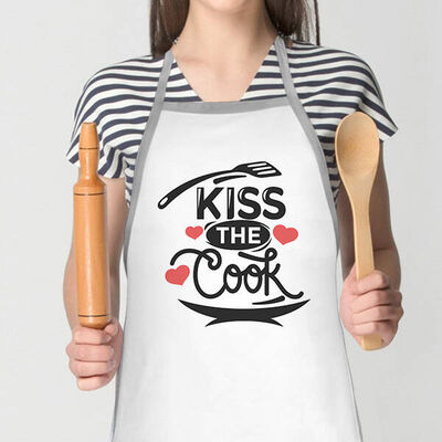 Kiss The Cook Mutfak Önlüğü - 1