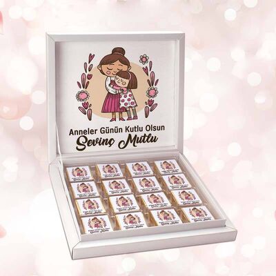 Kız Çocuğu ve Annesi Çikolata Kutusu - 1