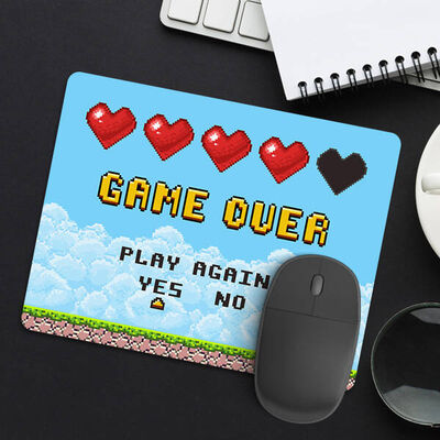 Klasik Game Over Mousepad - 1