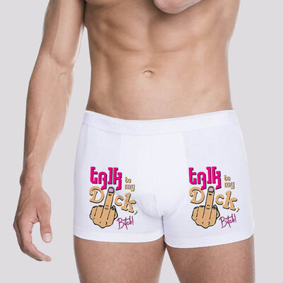 Komik Tasarımlı Erkek Boxer - 1