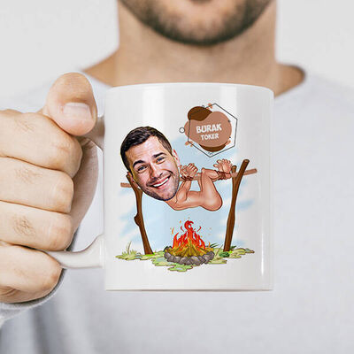 Kurtarın Beni Karikatürlü Kupa Bardak - 1