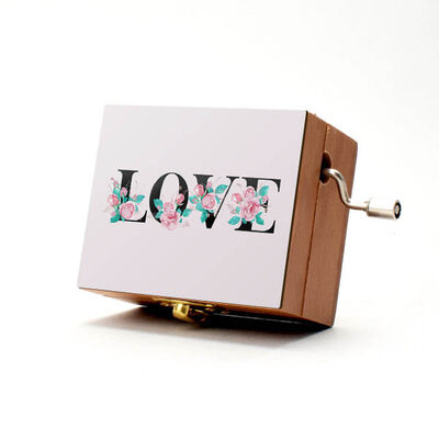 Love Tasarımlı Müzik Kutusu - 2