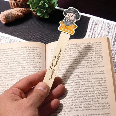 Macellan Esprili Çubuk Kitap Ayracı - 4