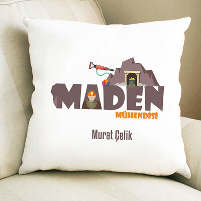 Maden Mühendislerine Özel Yastık - 1