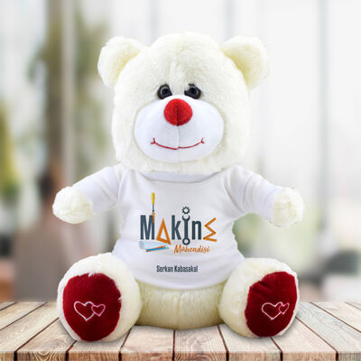 Makine Mühendisine Hediye Pelüş Ayıcık - 1