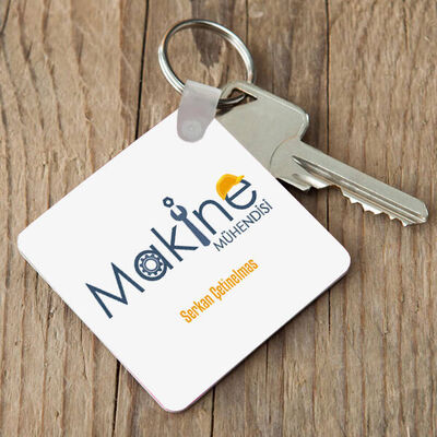 Makine Mühendislerine Özel Mesleki Anahtarlık - 1