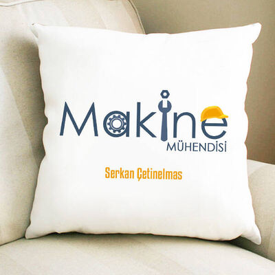 Makine Mühendislerine Özel Mesleki Yastık - 1