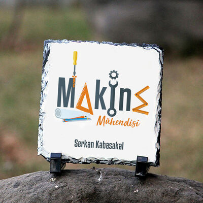 Makine Mühendislerine Özel Taş Baskı - 1