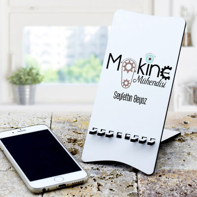 Makine Mühendislerine Özel Telefon Standı - 1