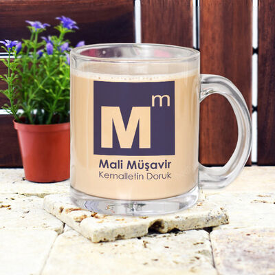 Mali Müşavirlere Özel Cam Kupa Bardak - 1