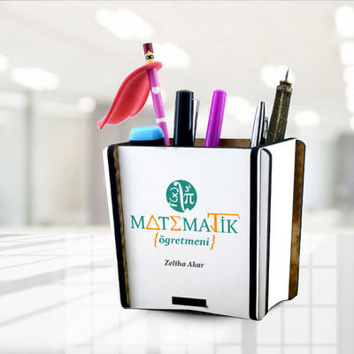 Matematik Öğretmenlerine Hediye Kalemlik - 1