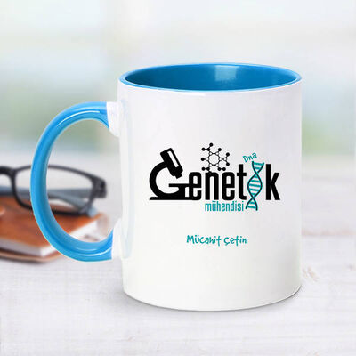 Mavi Kupa Bardak Genetik Mühendislerine Özel - 1