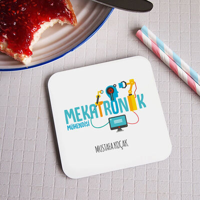 Mekatronik Mühendislerine Özel Bardak Altlığı - 1