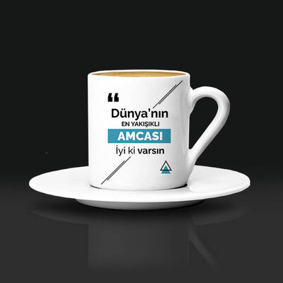 Mesajlı Amcaya Hediye Kahve Fincanı - 1
