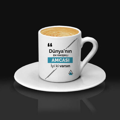 Mesajlı Amcaya Hediye Kahve Fincanı - 3