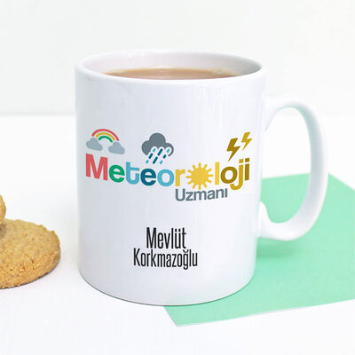 Meteoroloji Uzmanı Kupa Bardak - 1
