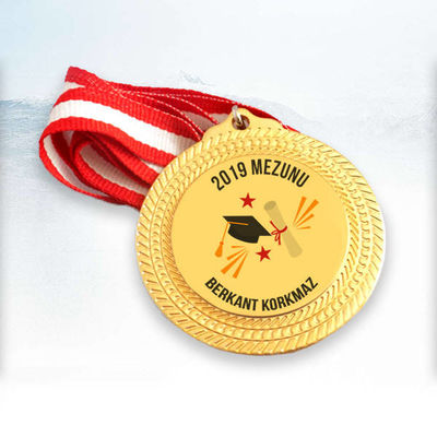 Mezun Öğrenciye Hediye Madalyon - 1