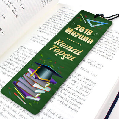 Mezuniyet Hediyesi Kitap Okuma Ayracı - 1