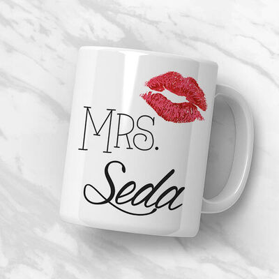 Mr. & Mrs. İsme Özel Konsept Hediye Kutusu - 5