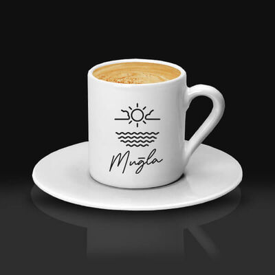 Muğla Temalı Kahve Fincanı - 1