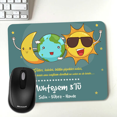 Muhteşem Arkadaşlar İsme Özel Mousepad - 1