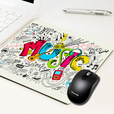 Music Temalı Mousepad - 1