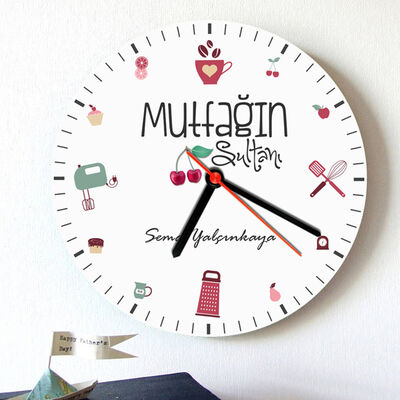 Mutfağın Sultanlarına Özel Duvar Saati - 1