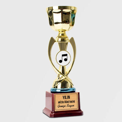Müzik Öğretmenine Hediye Ödül - 1