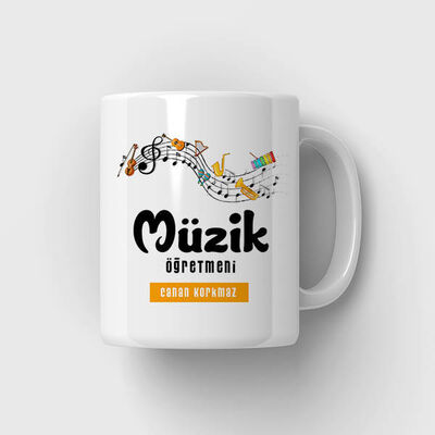 Müzik Öğretmenlerine Özel Bardak - 1