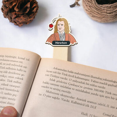 Newton Esprili Çubuk Kitap Ayracı - 1
