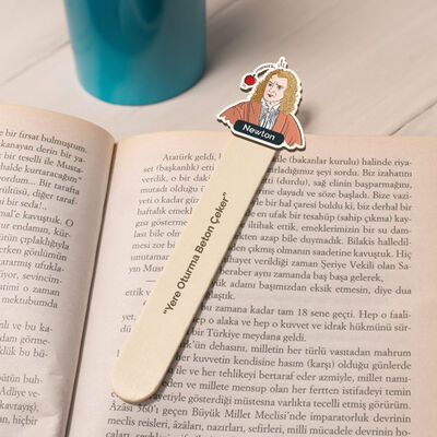 Newton Esprili Çubuk Kitap Ayracı - 2
