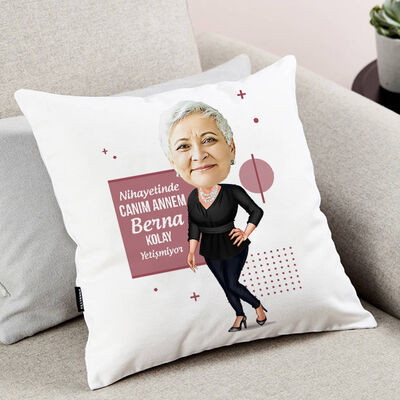 Nihayetinde Güzel Bir Anne Kolay Yetişmiyor Yastık - 2