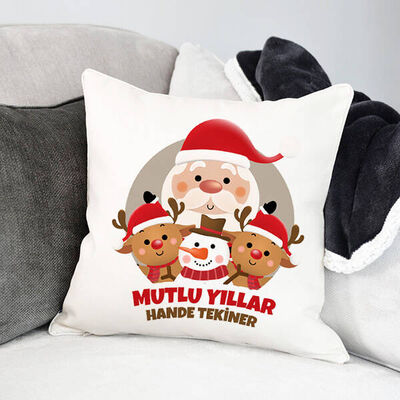 Noel Baba ve Arkadaşları Yastık - 1